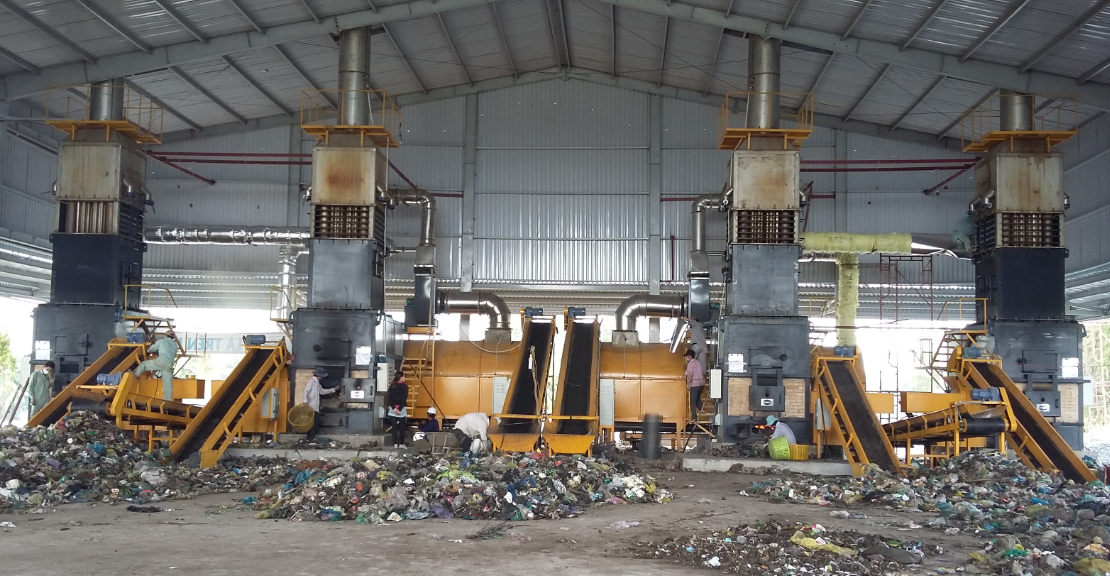 Hanoi-Vietnam: Parameters required for domestic solid waste incinerators